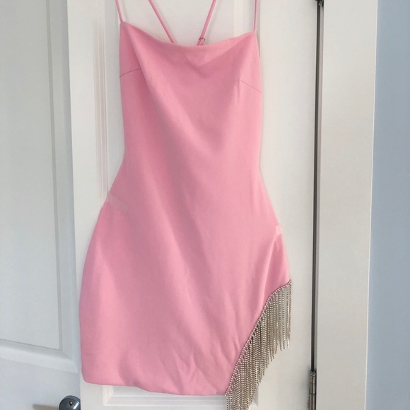 Pink dress with gems on the side 🎀 - Picture 3 of 4